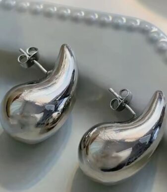 Boucle d’oreille en acier inoxydable